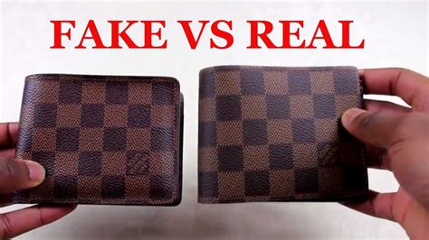 louis vuitton damier wallet replica|louis vuitton wallet checkered.